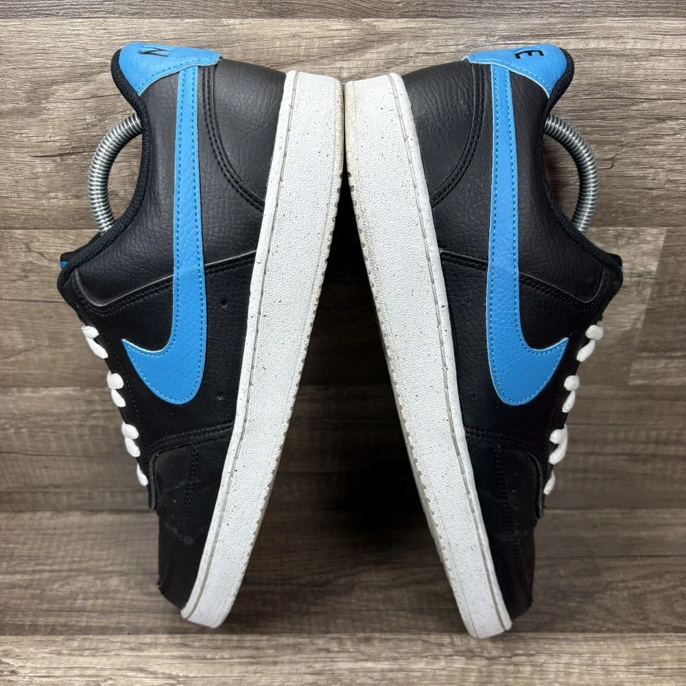 Nike Court Vision Black Blue Mens US Size 10 EUR 44 DH2987-005 Sneakers